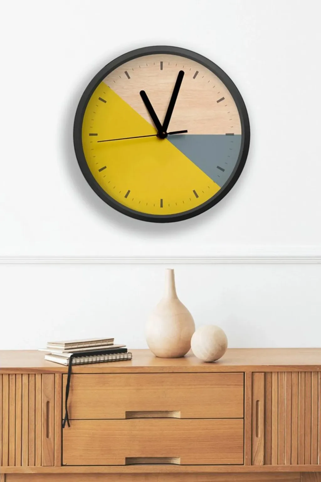 Orë dekorative MDF, shumëngjyrëshe, Wallity, Artavessa3Dclock2 - 1