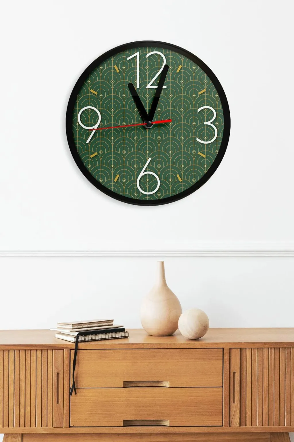 Orë dekorative MDF, shumëngjyrëshe, Wallity, Artavessa3Dclock26 - 1