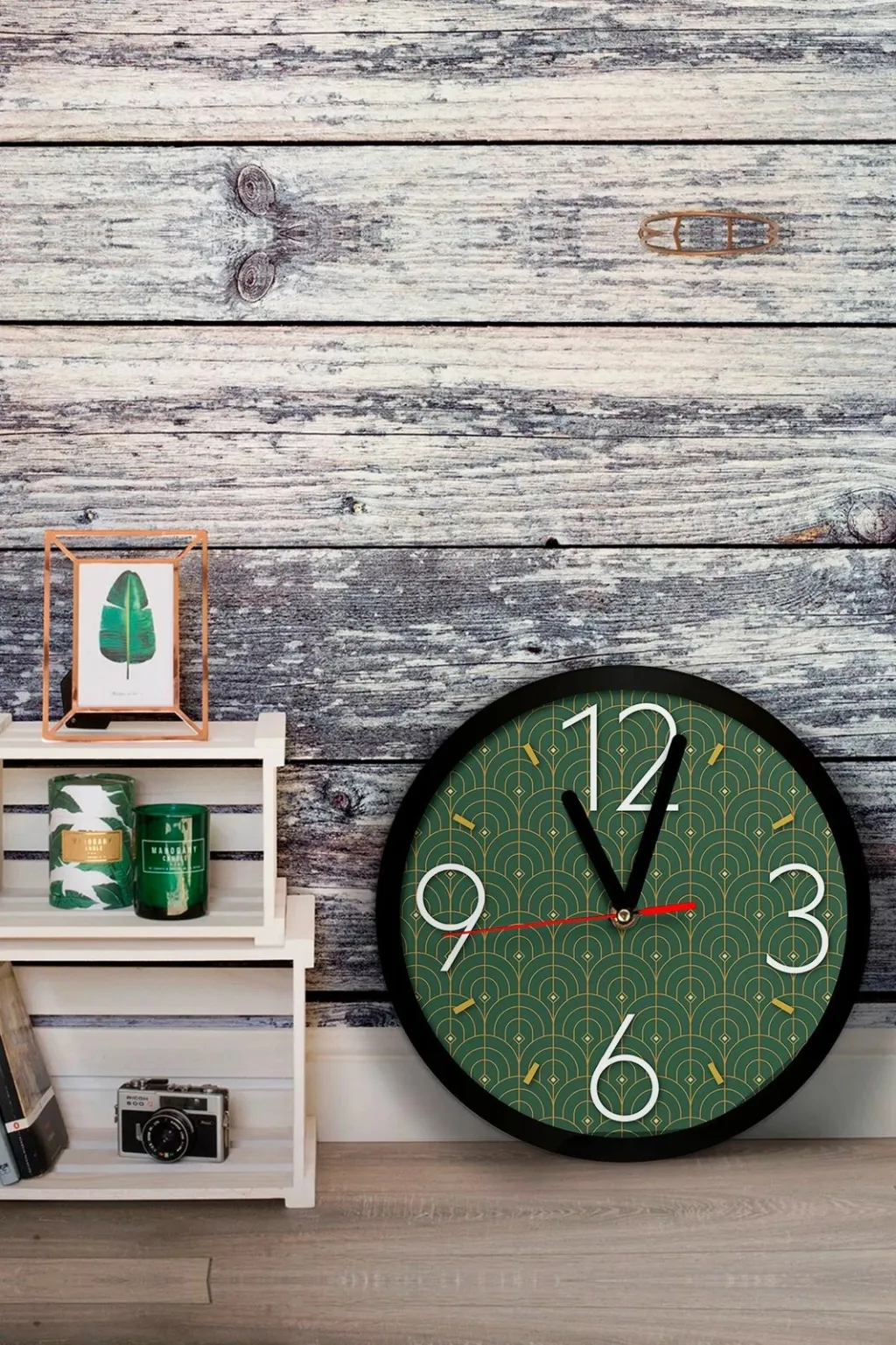 Orë dekorative MDF, shumëngjyrëshe, Wallity, Artavessa3Dclock26 - 2
