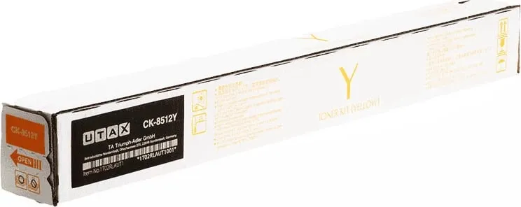 Toner Utax CK-8512Y 15000 faqe 1T02RLAUT0 e verdhë - 1