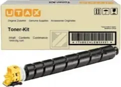 Toner, Utax, CK-8530Y (1T02YPAUT0), rendiment 12000 faqe, standard, e verdhë