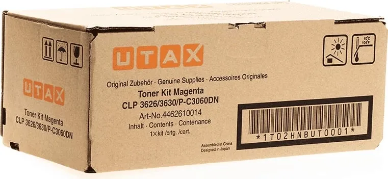 Toner, Utax, 4462610014, rendiment 10000 faqe, standard, magenta - 1