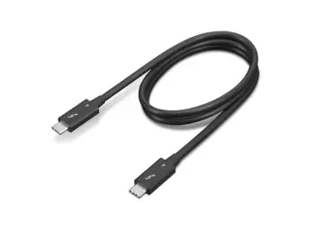 Kabllo Lenovo Thunderbolt, USB - USB mini 4-pin, 10m, e zezë