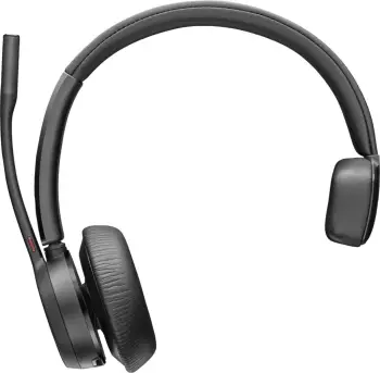 Kufje Poly Voyager 4310, Bluetooth Mono, USB-C, të zeza