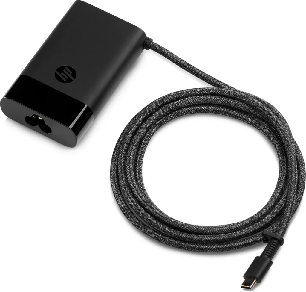 Adapter rryme USB-C, HP, 671R3UT#ABB, standard, e zezë - 1