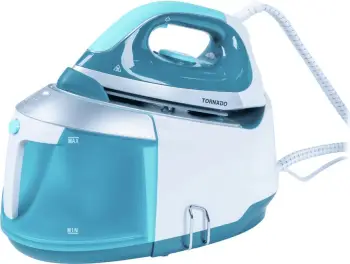 Hekur me avull me stacion, Tornado, TSS-2400D, standard, blu/bardh