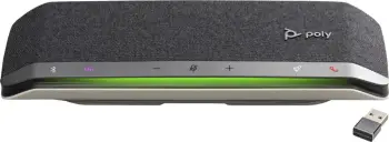 Pajisje hands-free, Poly, Sync 40+ 772C5AA, Bluetooth dhe USB dongle, e zezë