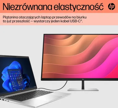 Monitor HP E32k G5 (6N4D6AA#ABB), 31.5", 4K UHD, i zi/argjendtë - 10