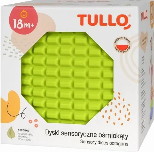 Disqe sensorike Tullo, set 4 copë, ngjyra të ndryshme - 1