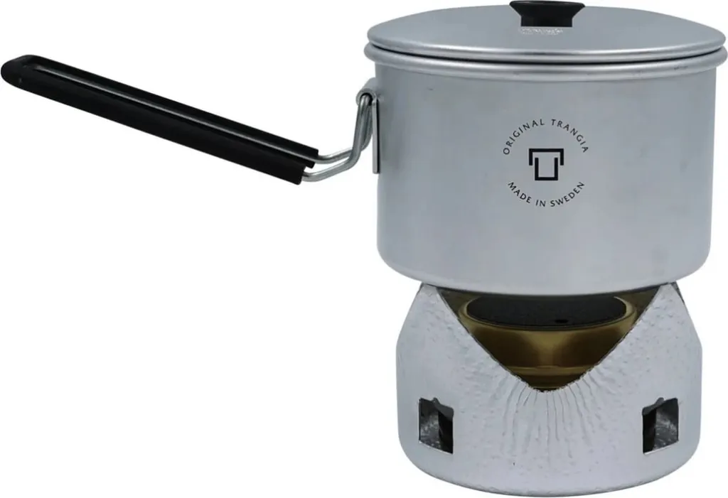 Set gatimi portativ Trangia MICRO ORIGINAL me djegës, argjendtë - 1