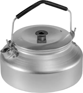 Çajnik Trangia 0.9L, alumini, dorezë e zezë