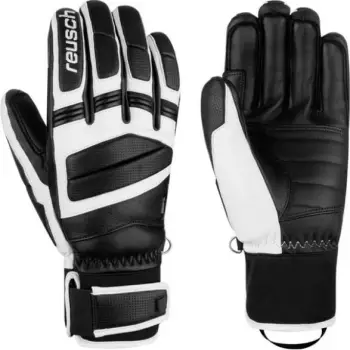 Doreza sportive Reusch MASTER PRO, për të rritur, poliester, e zezë/bardhë, madhësia 8.5