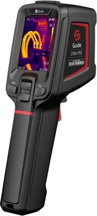 Kamerë termike Guide Sensmart E2+, rezolucion i lartë, Wi‑Fi, portokalli