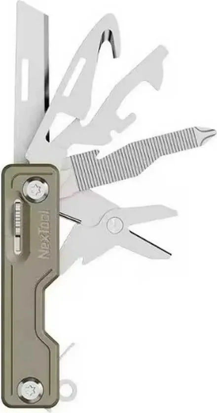 Mjet shumëfunksional NexTool NE20100, 10-në-1, khaki - 1