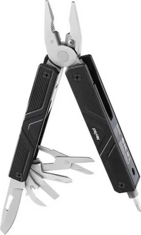 Multitool NEXTOOL GEMINI 13-in-1 me kaçavidë elektrike, çelik inox - 1