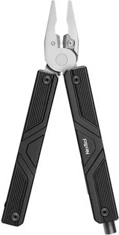 Multitool NEXTOOL GEMINI 13-in-1 me kaçavidë elektrike, çelik inox - 3