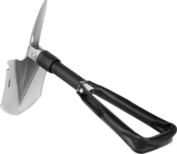Lopatë shumëfunksionale NEXTOOL NE20033 mini, 128 mm, e zezë