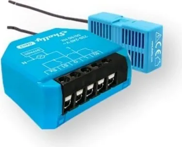 Relé WiFi Shelly 1L Gen3, pa tel neutral, kaltër - 1
