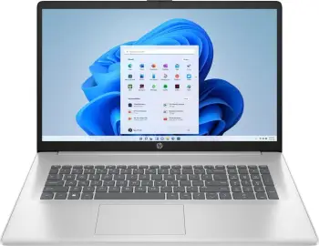 Laptop HP 17-cn3218nw, 17.3", Intel Core i3-N305, 8GB RAM, 512GB SSD, Naturalne srebro