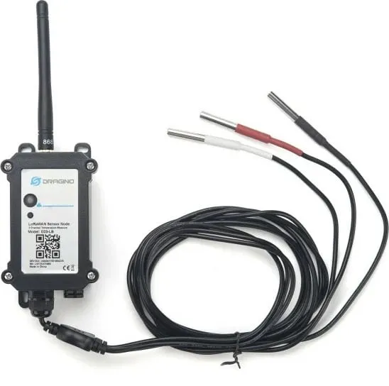 Sensor temperature Dragino D23-LB-EU868, i jashtëm - 1
