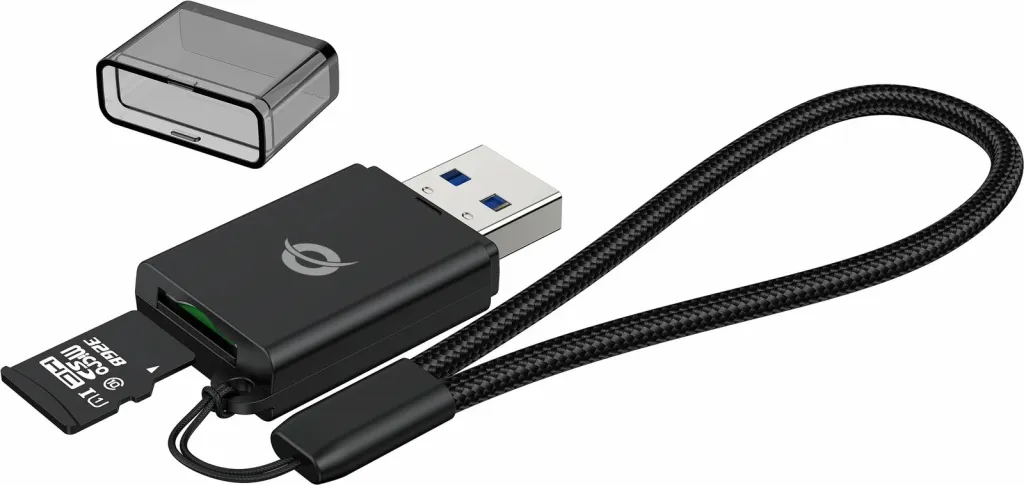 Lexues kartash Conceptronic USB-A 3.0, TF/Micro-SD, i zi - 3