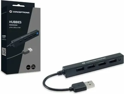 USB hub Conceptronic 4 porta USB-A 2.0 i zi - 1