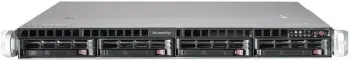 Server bluechip SERVERline R31309s, AMD EPYC 4124P, 32GB RAM, 2x480GB SSD, 1U rack, gri