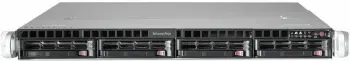 Server rack bluechip SERVERline R31308s, Xeon E-2414, 32GB RAM DDR5, 2x480GB SSD, 1U, gri