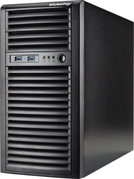 Server bluechip SERVERline T30339s, AMD EPYC 4124P, 32GB RAM, 2x480GB SSD, kasë e zezë - 3