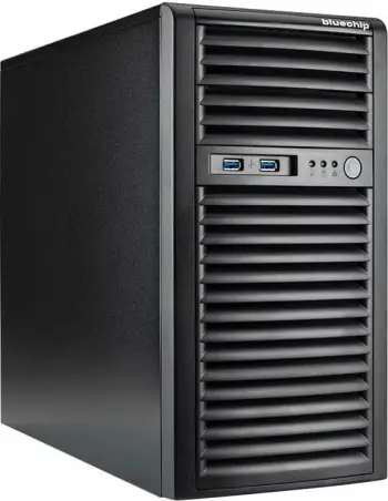 Server bluechip SERVERline T30339s, AMD EPYC 4124P, 32GB RAM, 2x480GB SSD, kasë e zezë