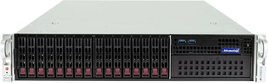 Server rack bluechip SERVERline R42201s, AMD EPYC 7313P, 32GB RAM, 2x480GB SSD, TPM-Modul - 2
