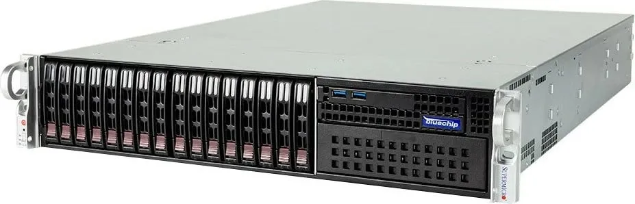 Server rack bluechip SERVERline R42201s, AMD EPYC 7313P, 32GB RAM, 2x480GB SSD, TPM-Modul - 3