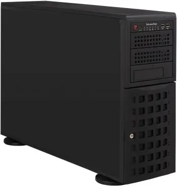 Server bluechip SERVERline T50310s, 2×Xeon 4410Y, 64GB RAM DDR5, 2x960GB SSD, 2xRJ45 10Gb/s, zi