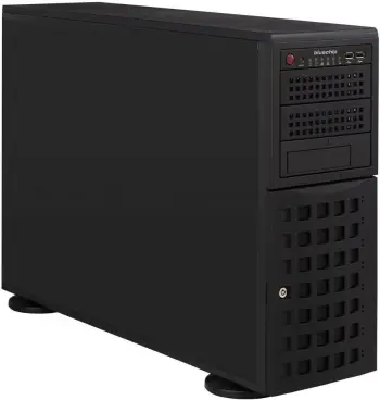 Server bluechip SERVERline T40325s, AMD EPYC 9124, 32GB RAM, 2x480GB SSD, Avago 9540-8i, 2x RJ45 10Gb/s, zi