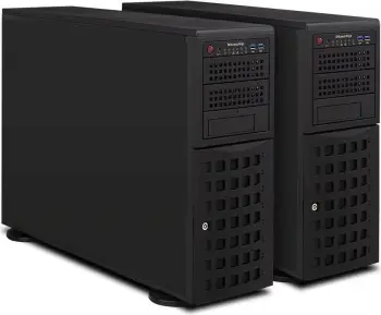 Server bluechip SERVERline T50312s Collax HA-Edition, 2x Xeon 4410Y, 64GB RAM, 2x 480GB SSD, tower, zi