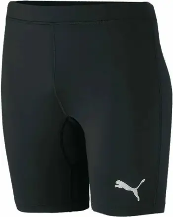 Shorce të shkurtra baselayer për fëmijë Puma, të zeza