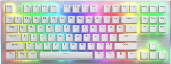 Tastierë mekanike Hator Gravity X TKL, RGB, HATOR Aurum Orange Linear, anglisht, e bardhë