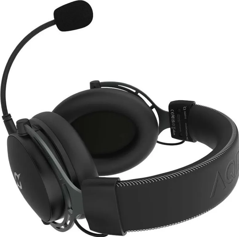 Kufje gaming wireless AQIRYS Andromeda Pro, mikrofon i ndashëm, e zezë - 11