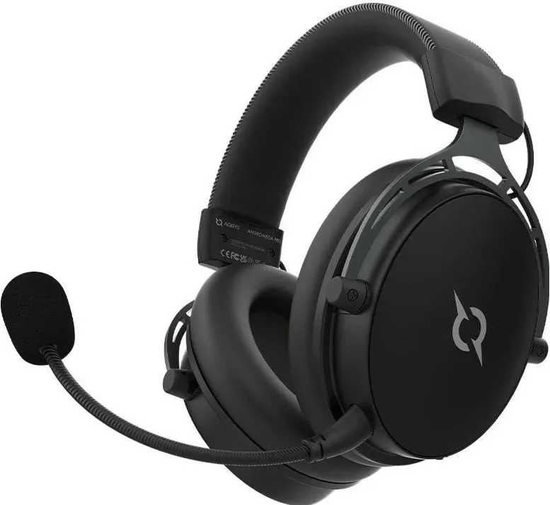 Kufje gaming wireless AQIRYS Andromeda Pro, mikrofon i ndashëm, e zezë - 8