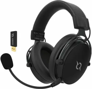 Kufje gaming wireless AQIRYS Andromeda Pro, mikrofon i ndashëm, e zezë