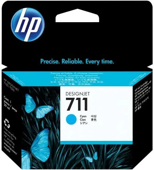 Kasetë boje, HP, 711 (CZ130A), 29 ml, Cyan - 1
