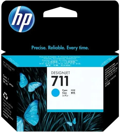 Kasetë boje, HP, 711 (CZ130A), 29 ml, Cyan - 2