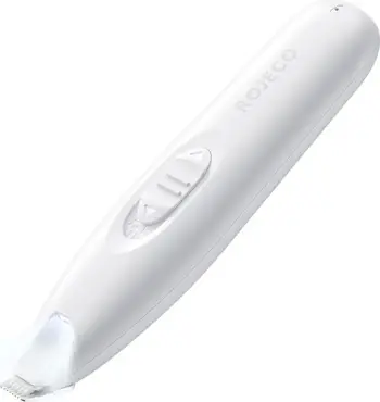 Trimer kafshësh, Rojeco RTMQT50-02, teh qeramike R-tip 9 mm, LED, 2 moda, karikim USB‑C, e bardhë