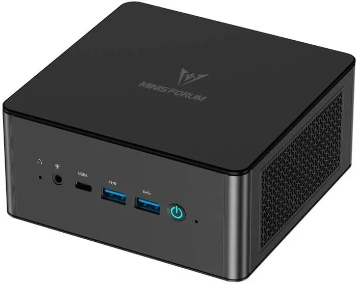 Kasë Minis Forum UM890 Pro, Ryzen 9 8945HS, barebone, e zezë - 1