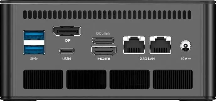 Kasë Minis Forum UM890 Pro, Ryzen 9 8945HS, barebone, e zezë - 4