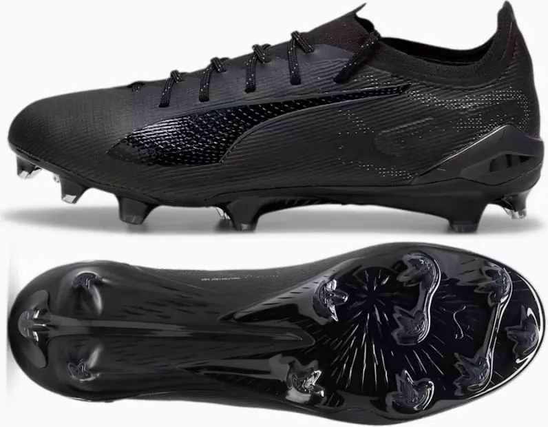 Këpucë futbolli Puma Ultra 5 Ultimate FG, për meshkuj, terren natyral, të zeza - 1