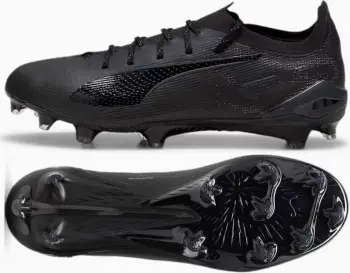 Këpucë futbolli Puma Ultra 5 Ultimate FG, për meshkuj, terren natyral, të zeza