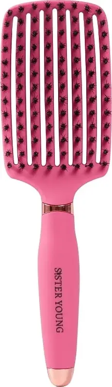 Furçë flokësh për femra Sister Young Ovia, fuchsia