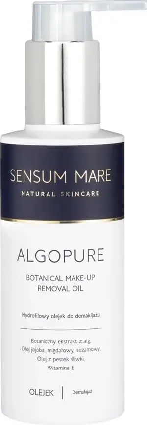 Vaj hidrofilik për largimin e grimit për femra Sensum Mare Algopure, 150ml