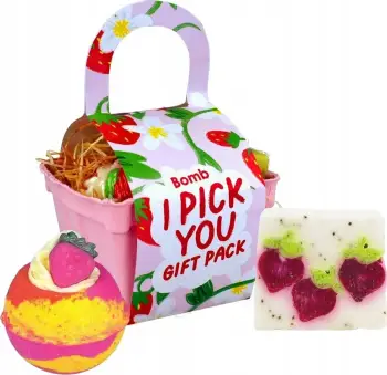 Set dhuratë për trup Bomb Cosmetics I Pick You për femra, 2 copë